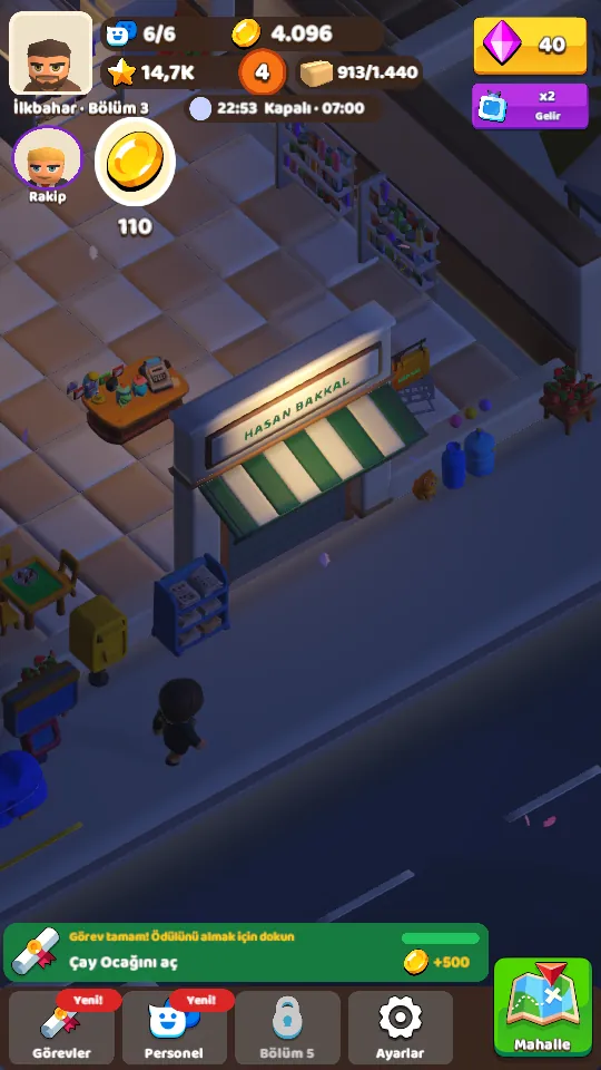 Mahalle Bakkalı: Mahallede gece